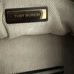 Tory Burch Kira Chevron Drawstring Backpack Black One Size Tory Burch Small Kira Chevron Powder Coated Convertible  main image 3